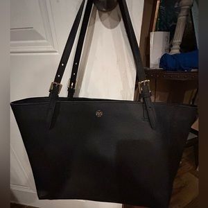 Large Tory Burch tote bag at dust bag